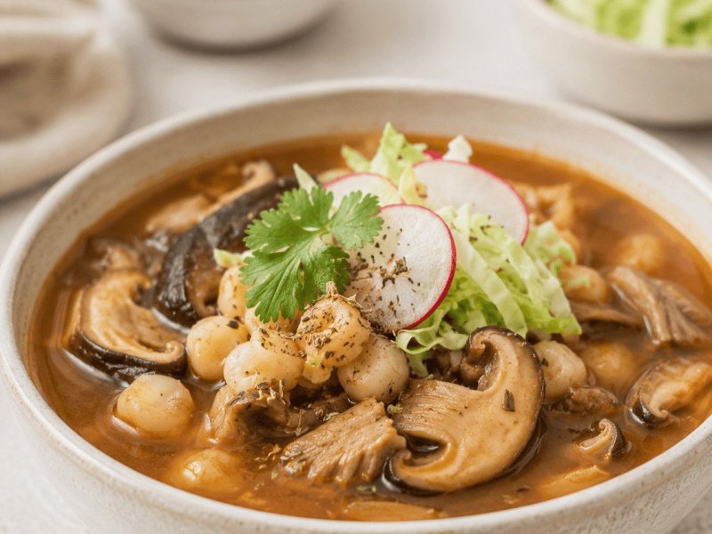 Mushroom Posole