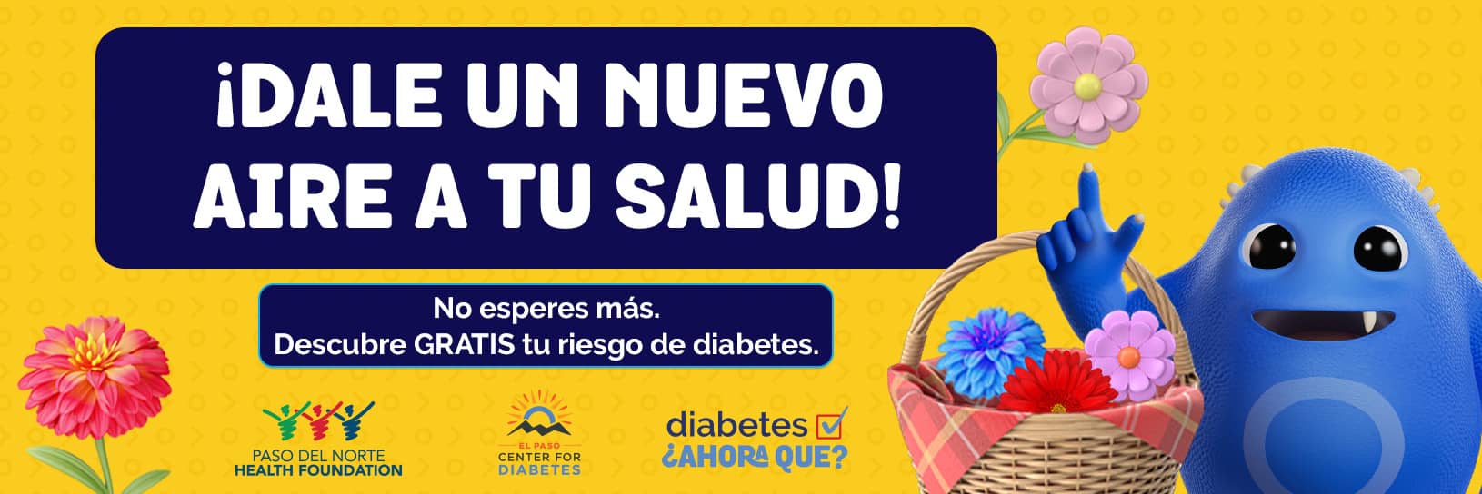 !Dale un nuevo aire a tu salud! Descubre gratis tu riesgo de diabetes.