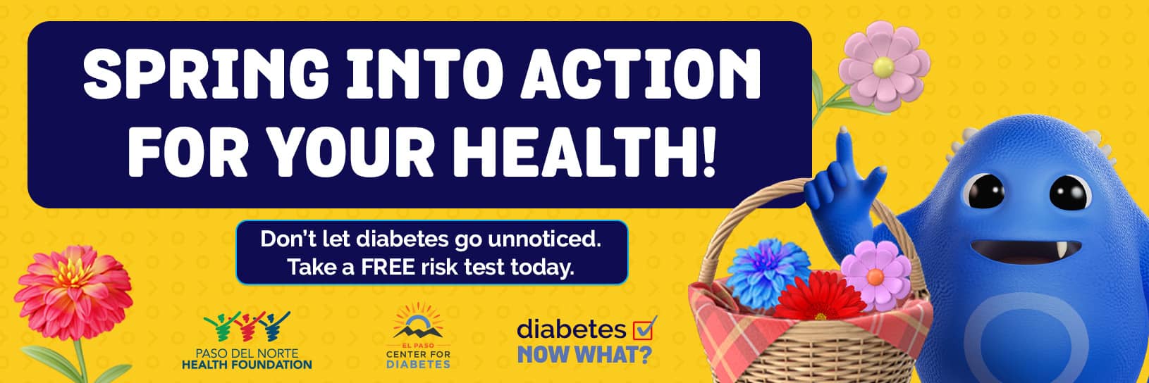 Spring into action for your health! Take a free risk test today.